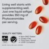 61LmjYO7w9L._AC_SL1200_.jpg Phytoceramides 350mg per softgel - Plant Derived Ceramides for Healthy Skin and Hydration - Non GMO with No Fillers or Synthetic Vitamins - 30 Liquid softgels