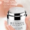 61MRE9olyTL._SL1500_.jpg EnaSkin Anti Aging Face Cream: Retinol Collagen Wrinkle Moisturizer for Women - 7% Hyaluronic Acid - Day/Night Facial Sagging Skin Care & Firming Neck, 1.7 fl oz
