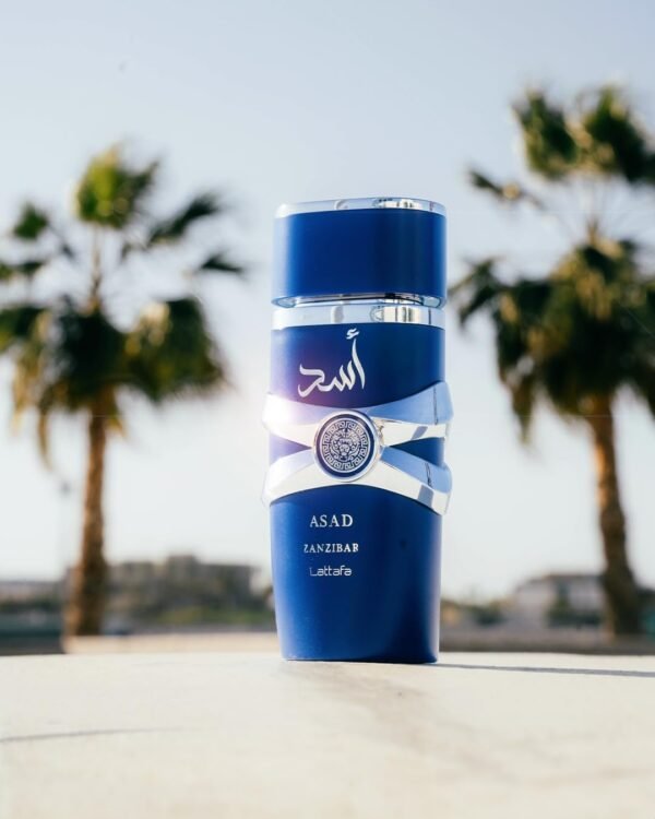 61MUJee5nrL._SL1350_.jpg Lattafa Asad Zanzibar - Fresh, Spicy, Vanilla, Coconut - Eau de Parfum Long-Lasting Fragrance for Men, 3.40 Ounce / 100 ml