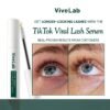 Biotin Lash Serum - Eyelash and Eyebrow Growth Serum for Thicker, Fuller Lashes and Brows, Korean Dermatologist-Developed, 0.35oz