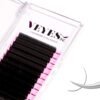 61PDbk4HhL._SL1500_.jpg VEYES INC Cashmere Volume Lash Extensions C CC D DD LD L B J M Curl 0.03-0.20 thickness 5-25mm, Super Matte Black Individual Eyelashes Tray, Professional Supplies for Lash Techs (0.05 C 8-16mm)