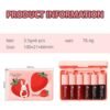 61QOHoDWKJL._SL1500_.jpg Eakroo 6 Colors Lip Tint Stain Mini Liquid Lipstick, Korean Lip Gloss Moisturizing Natural, Multi-Use Lip and Cheek Tint, Non-Stick Cup, Lightweight, High Pigment, Long-Lasting, Vivid Color