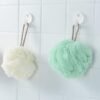 Fu Store Loofah Sponge Shower Loofahs 50g Bath Sponges Mesh Balls 4 Colors for Body Scrubber Exfoliator Wash Back Scrubber Bathroom Men Women - 4 Pack Scrubbers Cleaning Bathing Accessories