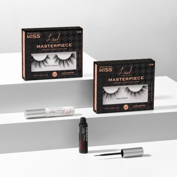61Qs5-KF1eL._SL1500_.jpg KISS Lash Couture, Lash Glue, Super Strong Strip Lash Adhesive, Black, Includes Lash Adhesive, Long Lasting Wear, Can Be Used with Strip Lashes and Lash Clusters