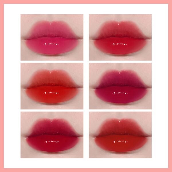 61R5Zzq8ML._SL1500_.jpg Eakroo 6 Colors Lip Tint Stain Mini Liquid Lipstick, Korean Lip Gloss Moisturizing Natural, Multi-Use Lip and Cheek Tint, Non-Stick Cup, Lightweight, High Pigment, Long-Lasting, Vivid Color