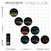 TRENDSTARTER - POMADE SAMPLE PACK - TEST BEFORE YOU INVEST - Matte Wax - Forming Paste - Thickening Fiber - Pomade Plus (Four 0.25oz Samples)