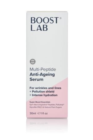 61RoP5dUEQL._SL1500_.jpg BOOST LAB Multi-Peptide Anti Ageing Serum - For Mens & Women - Reduce Wrinkle & Facial Lines - Provides Deep and Long-Term Hydration - Paraben Free, Sulphate Free, Fragrance Free - 30 ml (1 fl oz)