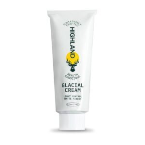 61SxUisViVL._SL1500_.jpg Highland Glacial Cream - Versatile hair styling cream that smooths, de-frizzes, texturizes & boosts curls. Natural, plant-derived, & made for all hair types. (2.5 oz)