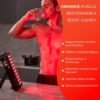 Bestqool Red Light Therapy Device, 4 Wavelengths Full Body Infrared Red Light Therapy, Elite Grade Dual Chip 300 LEDs, High Power Panel for Pain Relief, Muscle, Skin, Energy. 500W. Modular Design.