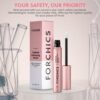 ForBrow Eyebrow Growth Serum For Thicker Brows - Natural & Organic Conditioner For Fuller and Thick Eyebrows | Vegan & Cruelty-Free Formula | New Innovative Peptides - [0.10 fl. oz/ 3ml]