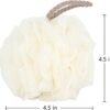 Fu Store Loofah Sponge Shower Loofahs 50g Bath Sponges Mesh Balls 4 Colors for Body Scrubber Exfoliator Wash Back Scrubber Bathroom Men Women - 4 Pack Scrubbers Cleaning Bathing Accessories
