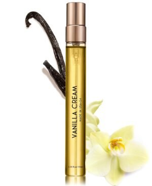 61VQs9owdUL._SL1500_.jpg Pheromones Perfumes for Women & Men, No. 54 Vanilla Cream Fragrances, Vanilla Perfume Oil, Enhanced Scents Pheromone Perfume,Cologne for Woman, 0.34.oz Travel Size Perfumes for Women Spray,Made in USA