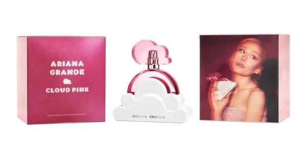 Ariana Grande Cloud Pink Eau de Parfum – Long Lasting Fragrance with Dragon Fruit, Vanilla Orchid, and Amber Woods – Gourmand Musk Women’s Perfume