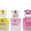 Versace Perfume Gift Set for Women – Mini Variety Gift Set Trio Collection – Absolu, Bright Crystal, Yellow Diamond