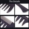 61WbJKB9DvL._SL1001_.jpg Styling Hair Comb Set Salon Barber Hairstylist Comb 5 Pack Professional Hair Brush Retro Hairdressing Hair Care Style Accessory Double-sided for Men Boy Gentleman