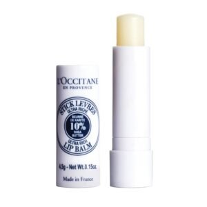 61XKQBiQTiL._SL1500_.jpg L'OCCITANE Ultra-Rich 10% Shea Butter Nourishing Lip Balm Stick: Moisturize Dry Lips, Twist Up, Softening, With Beeswax and Castor Oil, Silicone-Free