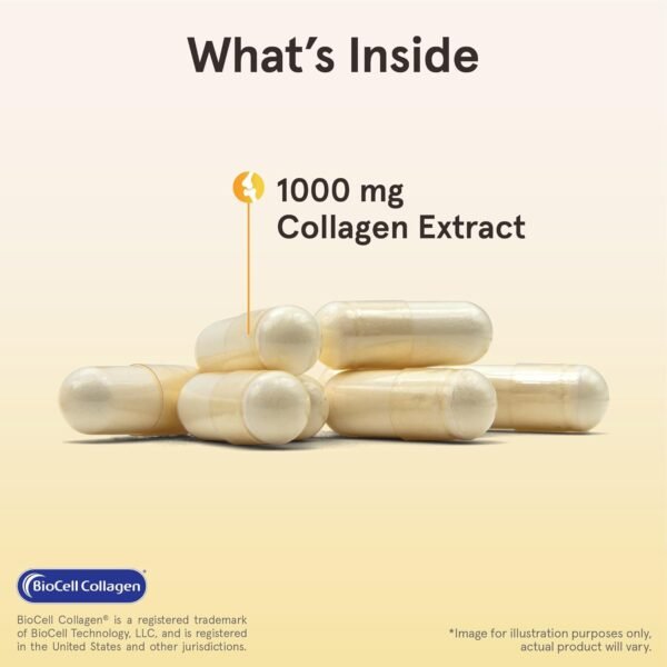61XtyOAdBzL._AC_SL1500_.jpg Jarrow Formulas Type II Collagen Complex 1000 mg Supplements, Supports Skin and Joint Health, 60 Capsules, 30 Day Supply
