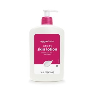 61Yz3LILZkL._SL1500_.jpg Amazon Brand - Solimo Extra-Dry Skin Lotion with Vitamins B5 & E, 16 fl oz