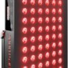 Bestqool Red Light Therapy, Dual Chip Clinical Grade LED Device with Near-Infrared Light 660nm 850nm High Power Panel, Ideal for Body, Face, Recovery, Improve Sleep, Skin Health, 105W (Black 60)