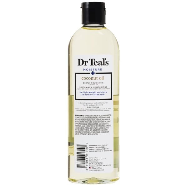Dr. Teals Bath & Body Oil Variety Gift Set (2 Pack, 8.8oz Ea.) - Ultra Rich Shea Butter & Nourishing Coconut Oil - Essential Oils Hydrate Skin & Alleviate Daily Stress - At Home Spa Kit