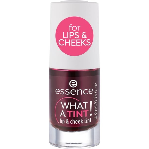 61Zio5FtASL._SL1500_.jpg essence | What a Tint! Lip & Cheek Tint | Long-Lasting Liquid Blush & Lip Stain | Non-Sticky & Kiss-Proof | Vegan & Cruelty Free (01 | Kiss from a Rose)