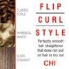 61a9Deu0KgL._SL1024_.jpg CHI Original Ceramic Flat Iron, Hair Straightener For A Smooth Finish, Floating Plates, Quick Heat Up, Analog On/Off Switch, 1" Styling Tool, Black