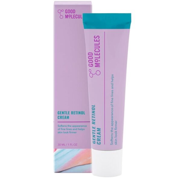61aXzZ5hGQL._SL1500_.jpg Good Molecules Gentle Retinol Cream - Retinol Night Cream for Collagen Production, Skin Tightening Recipe with Bakuchiol, Anti-Aging Skin Care For Face