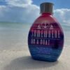 Somewhere On A Boat Tanning Lotion for Indoor Tanning Beds/Outdoor Sun Tan Dark Tanning Bed Lotion w/Coconut Oil, Pineapple & Shea Butter 13.5oz - White Lotion, NO Bronzer
