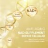 Life Nutrition-NAD+ Supplement 1000mg 120 Capsule - True NAD+ & Resveratrol,NMN Alternative for Anti-Aging