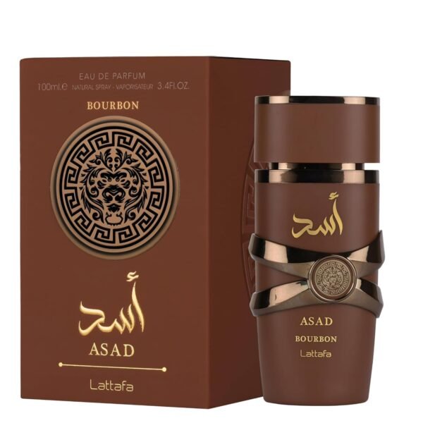 61cBIxU-s3L._SL1500_.jpg Lattafa Asad Bourbon for Unisex Eau de Parfum Spray, 3.4 Ounce / 100 ml