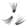 61cIcdTXLpL._SL1500_.jpg Cluster Lashes 240pcs 40D DIY Eyelash Extension D Curl Long Individual Lashes Mixed Tray Faux Mink Lash Clusters Extensions 0.07 0.10 Black (40D-0.07D-9-16mm)