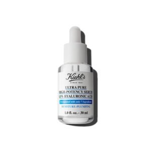 61cWp2MEQ5L._SL1500_.jpg Kiehl's Ultra Pure High-Potency 1.5% Hyaluronic Acid Serum, Concentrated Face Serum for Dry Skin, Instantly Boosts Hydration, Plumps Skin, All Skin Types, Fragrance-free - 1 fl oz