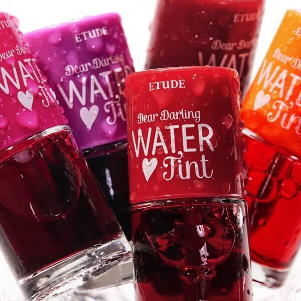 61dGWcMdxWL._SL1000_.jpg ETUDE Dear Darling Water Tint - Cherry Ade (9g) | Vivid Color Lip Stain with Moisturizing Weightless & Non-sticky Finish Lip Stain | Smudge-proof Lip Tint | Korean Makeup, Kbeauty