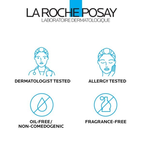 La Roche-Posay Toleriane Dermallergo Night Cream for Face, Intense Soothing Moisturizer with Vitamin E, Allergy Tested, for Sensitive Skin, Formerly Toleriane Ultra Night