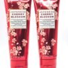 Bath and Body Works 2 Pack Japanese Cherry Blossom Ultra Shea Body Cream 8 Oz.