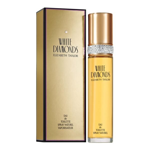 61ebry2zS5L._SL1500_.jpg Elizabeth Taylor Women's Perfume, White Diamonds, Eau De Toilette EDT Spray, 3.3 fl oz