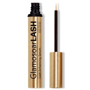 61f1LuA3yvL._SL1500_.jpg Glamosoar Eyelash Growth Serum Lash Boost & Enhancing Serum - Get Fuller,Longer & Stronger Lashes - 4 mL