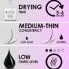61faWYb4hAL._SL1500_.jpg Sensitive Eyelash Extension Glue Stacy Lash 0.17fl.oz/5ml / 5-6 Sec Drying time/Retention – 4-5 Weeks/Black Adhesive/Professional Supplies