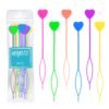 61fl-0feKdL._SL1500_.jpg Hoyols Quick Hair Beader for Loading Beads Braid Stringer Hair Beading Tools Kit Ponytail Maker Styling Magic Topsy Tail for Kids Girls Colorful (12pcs Multi Color)