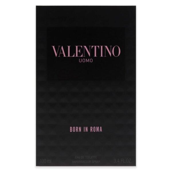 Valentino Uomo Born in Roma for Men 3.4 oz Eau de Toilette Spray