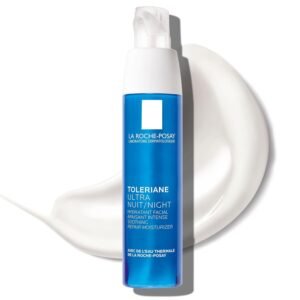 61gGx-QtfiL._SL1500_.jpg La Roche-Posay Toleriane Dermallergo Night Cream for Face, Intense Soothing Moisturizer with Vitamin E, Allergy Tested, for Sensitive Skin, Formerly Toleriane Ultra Night