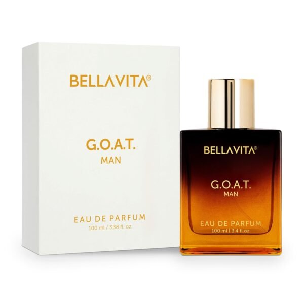 61gMFH6182L._SL1500_.jpg BellaVita Luxury G.O.A.T. Men's Eau De Parfum (3.4 fl.oz) | Natural Refreshing Notes of Bergamot, Lavender & Patchouli Oriental | Fresh Perfume for Men of All Time | Long-Lasting Perfume for Mens EDP