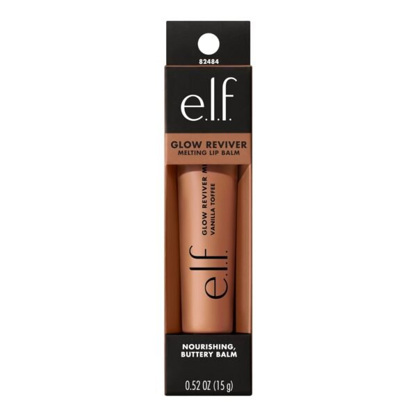61gkl0uoDqL._SL1500_.jpg e.l.f. Glow Reviver Melting Lip Balm, Hydrating Tinted Lip Balm For A Glossy Finish & Soft, Supple Lips, Vegan & Cruelty-Free, Vanilla Toffee