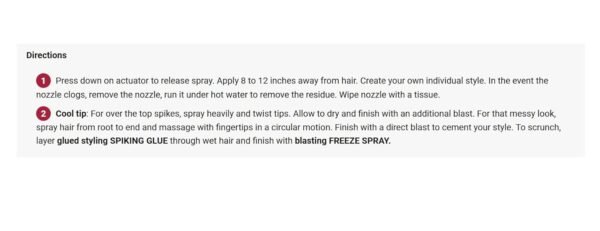 Got2b Glued Blasting Freeze Hairspray, 12 oz, Pack of 2