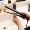 61hkTb7dwcL._SL1024_.jpg CHI Original Ceramic Flat Iron, Hair Straightener For A Smooth Finish, Floating Plates, Quick Heat Up, Analog On/Off Switch, 1" Styling Tool, Black