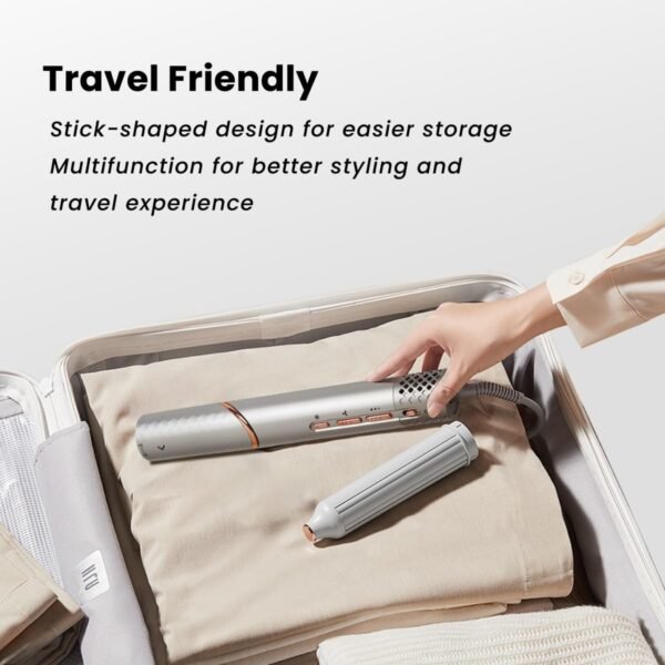 61iB18O5wNL._AC_SL1200_.jpg 5-in-1 Flexible Styler Multi Air Curler Hair Styler - Advanced High-Speed Hair Dryer, Magic Styler with Tight Grip, Perfect for Travel, Fast Drying, No Heat Damage, Gift Set