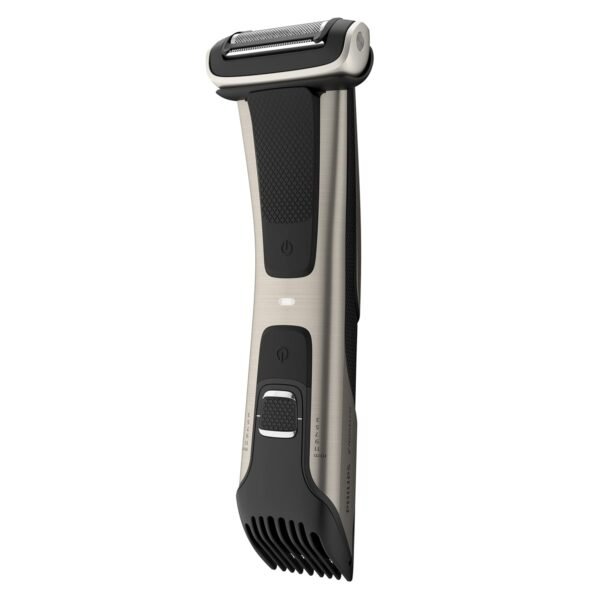 Philips Bodygroom 7000 Series, Showerproof Groin and Body Trimmer for Men, Precise Body Grooming, Adjustable Comb, Safe Even Below The Belt, 80 Min. Runtime, Model BG7040/42