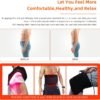Red Light Therapy Infrared Light Therapy Pad for Body Pain NIR Deep Therapy for Back Knee Hands Feet Relief Portable 660nm 850nm Home Heating Light Therapy Wrap Belt Gift for Women Men