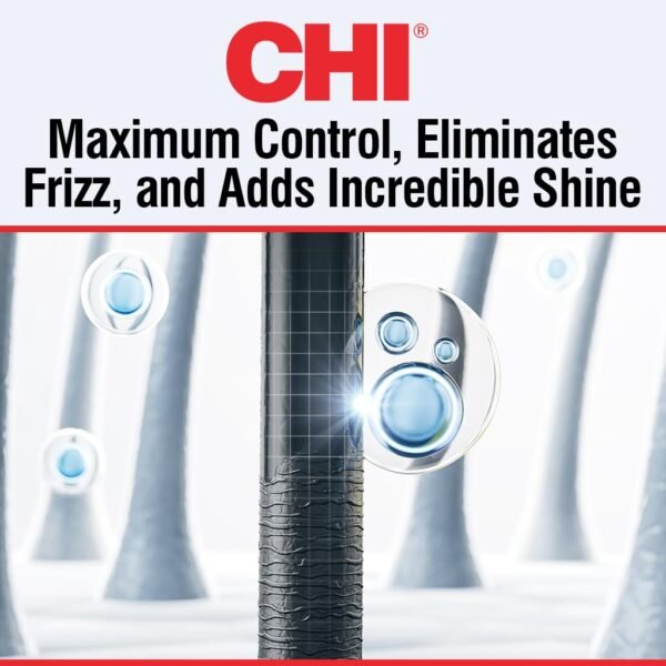 CHI Straight Guard Smoothing Styling Cream, Eliminates Frizz For Sleek & Shiny Hair, Maximum Control, 8.5 Oz