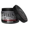 Viking Revolution Extreme Hold Pomade for Men – Style & Finish Your Hair - Extra Firm,Strong Hold & High Shine for Men’s Styling Support - Water Based Male Grooming Product is Easy to Wash Out, 4oz
